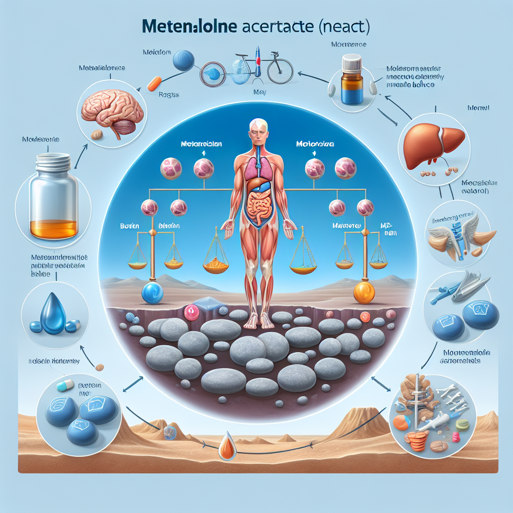 Cómo afecta Acetato de metenolona al equilibrio mineral