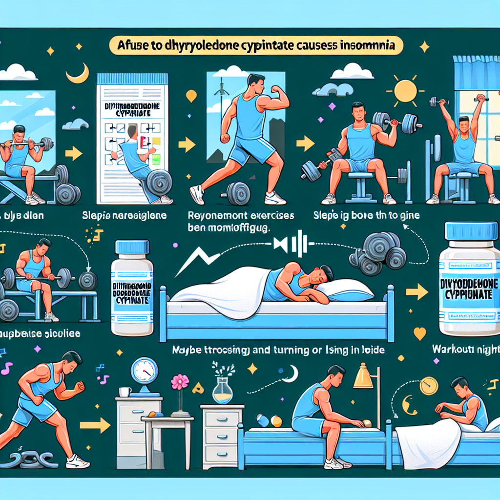 Cómo ajustar el entrenamiento si Dihidroboldenona Cipionato produce insomnio