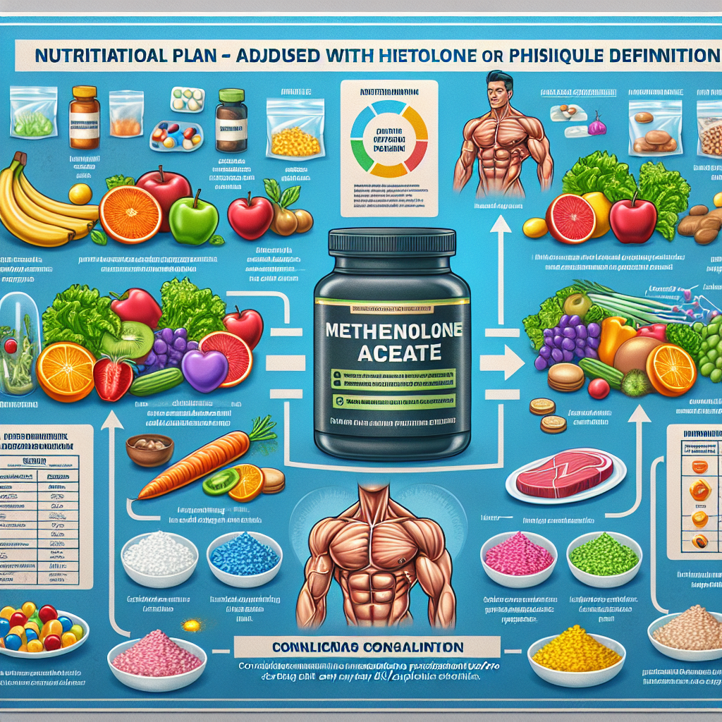 Cómo ajustar la dieta con Acetato de metenolona para definición