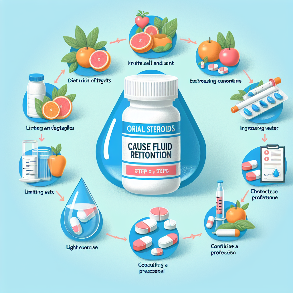Qué hacer si Esteroides orales provoca retención líquida