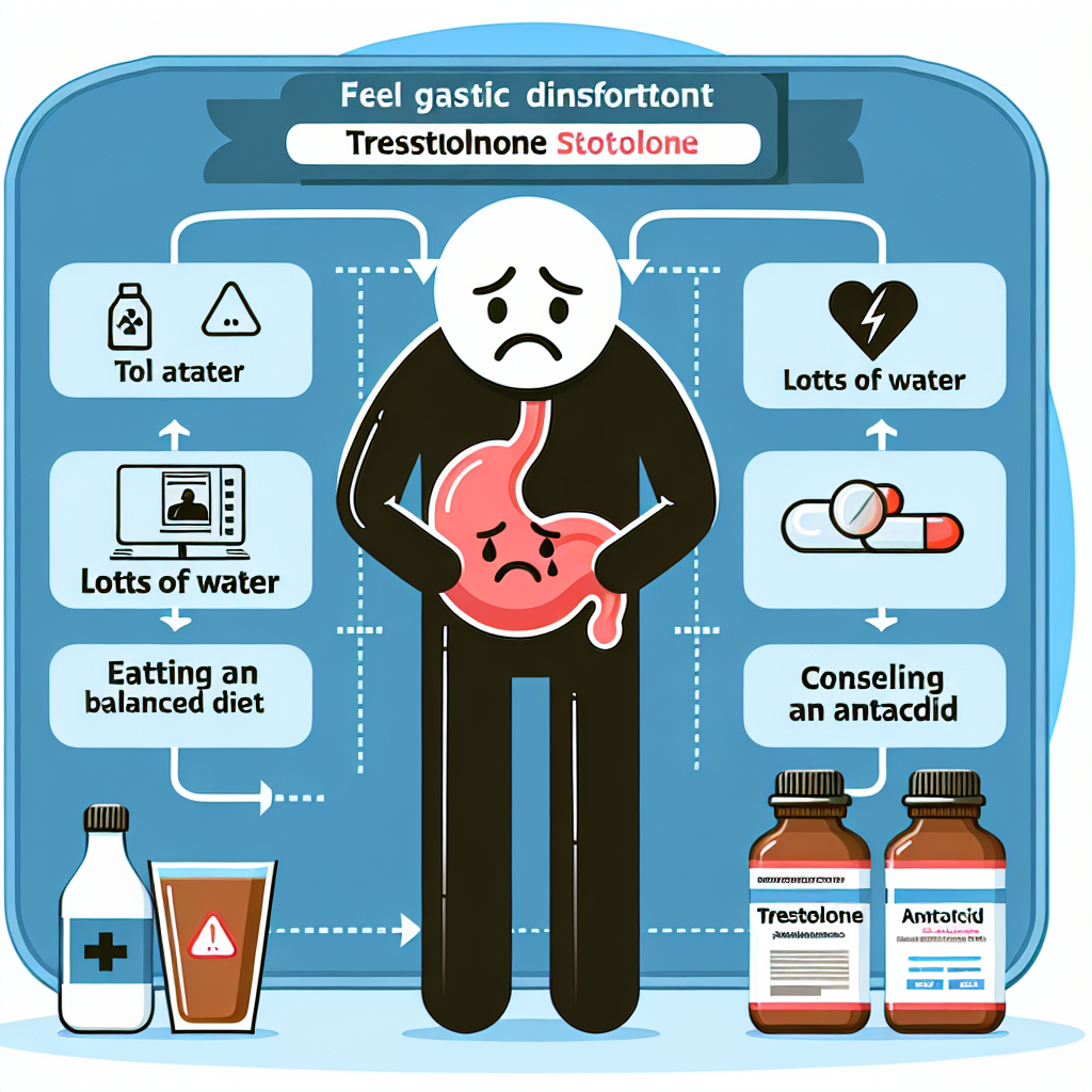 ¿Qué hacer si Trestolone causa molestias gástricas?