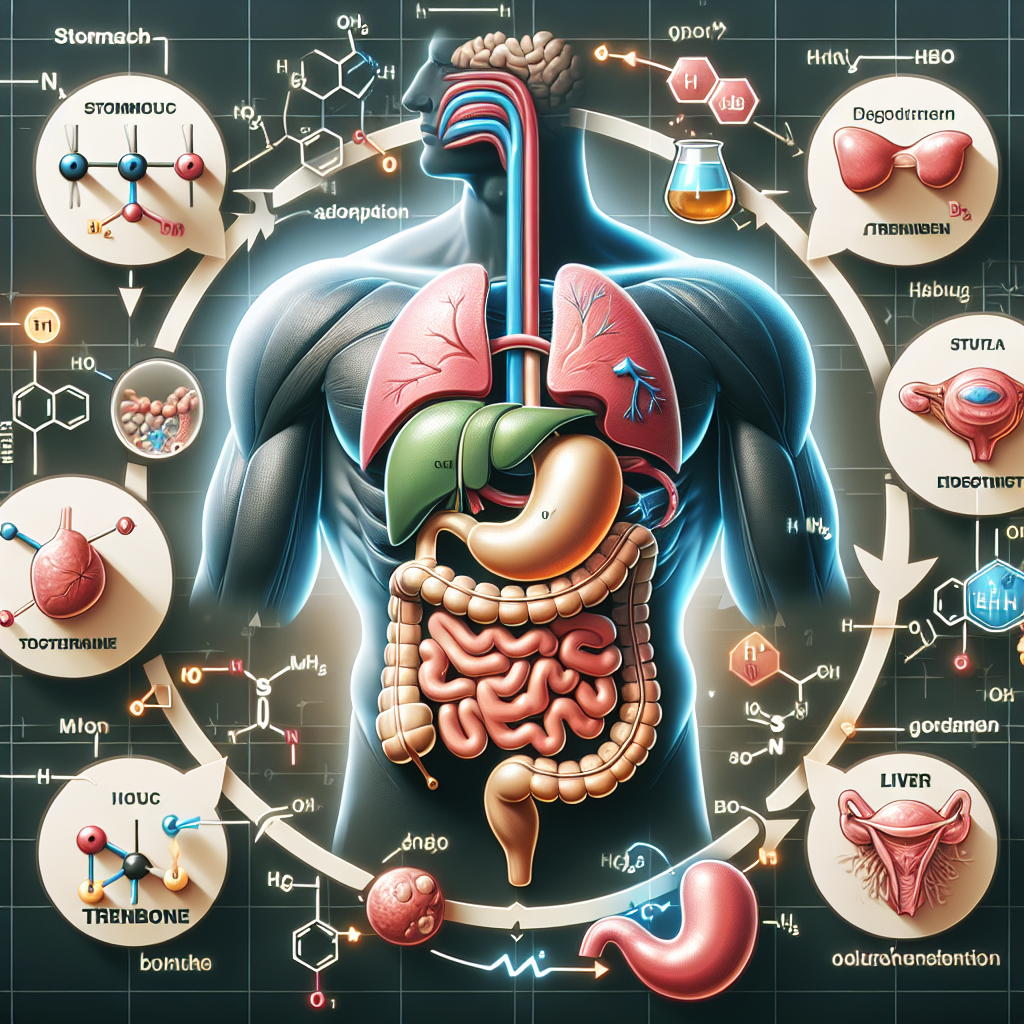 Cómo afecta Acetato de trenbolona al sistema digestivo