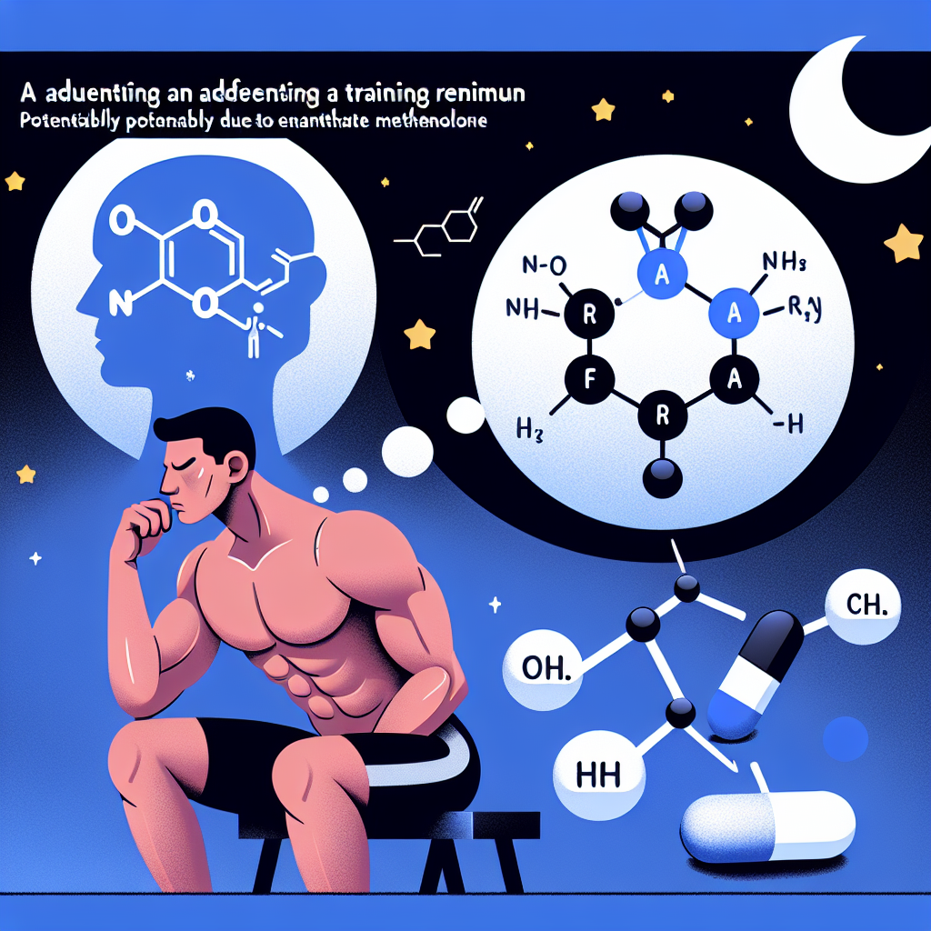 Cómo ajustar el entrenamiento si Enantato de metenolona produce insomnio