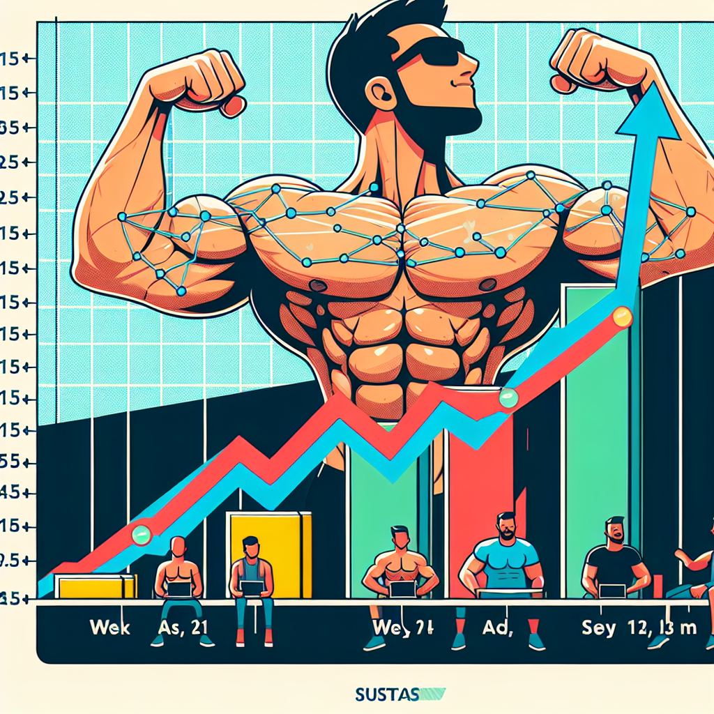 Cómo evoluciona el rendimiento semana a semana con Sustanon