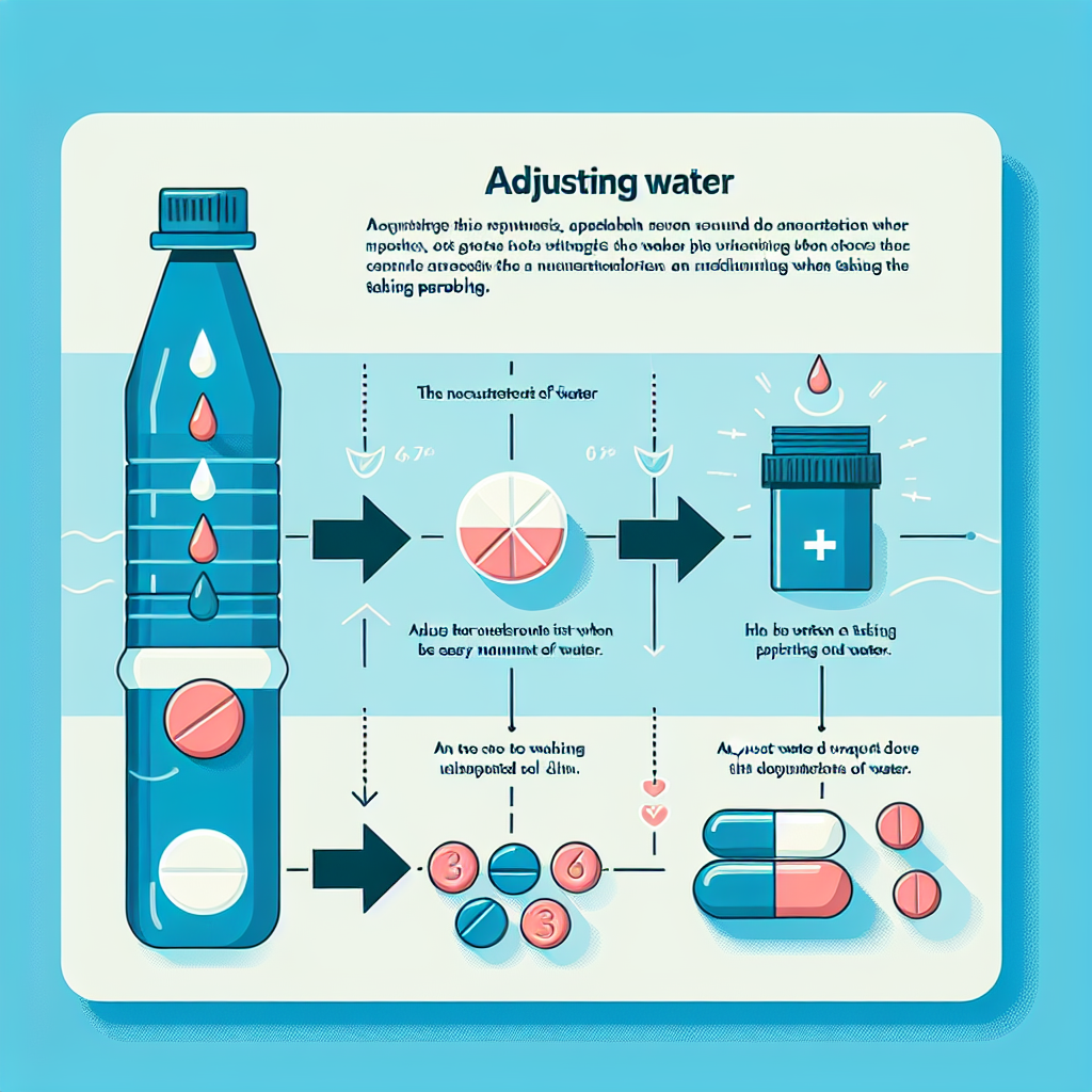 ¿Hay que ajustar el agua al tomar Parabolan?