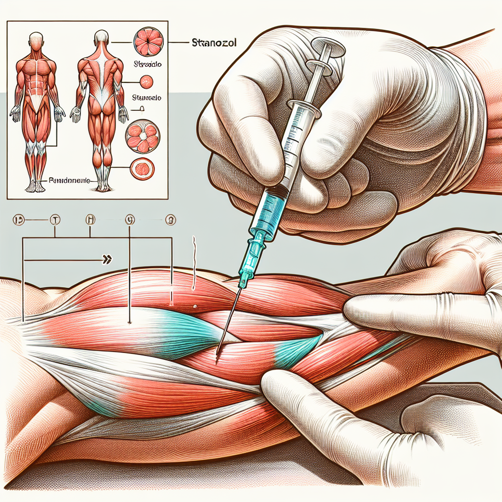 Inyección de estanozolol en fases de mantenimiento muscular
