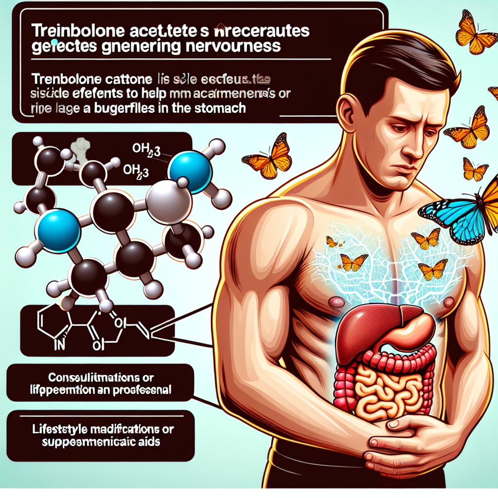 Qué ajustes hacer si Acetato de trenbolona genera nerviosismo