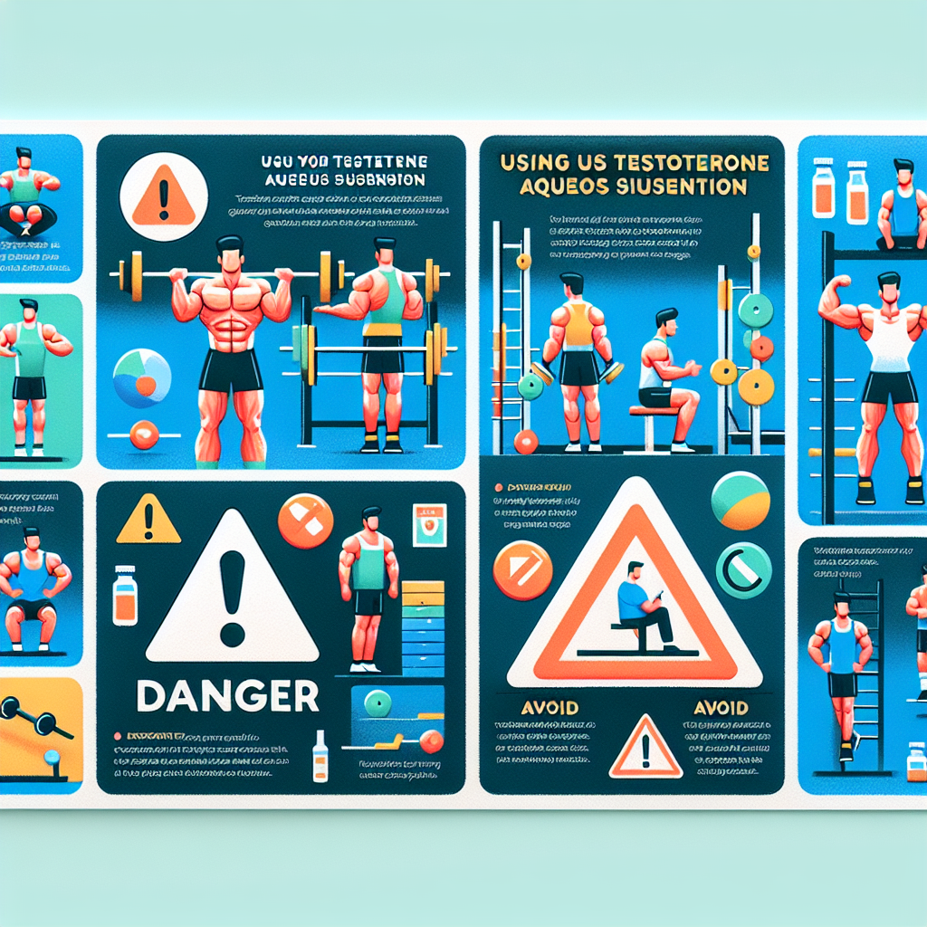 Qué ejercicios evitar si usas Suspensión acuosa de testosterona por primera vez