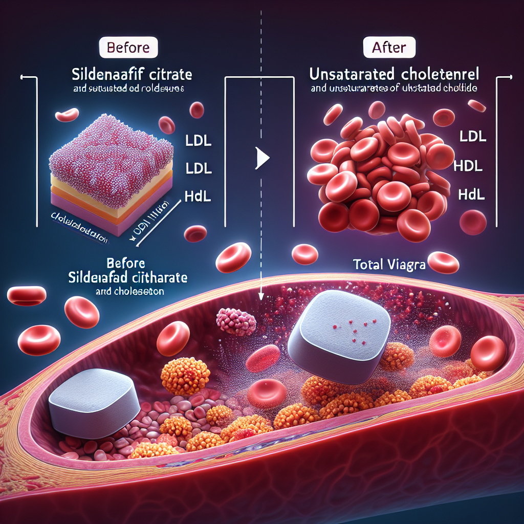 Cómo afecta Sildenafil Citrate (Viagra generic) al perfil lipídico