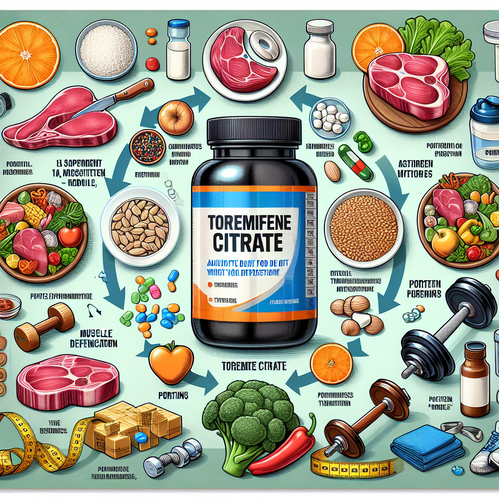 Cómo ajustar la dieta con Citrato de toremifeno para definición