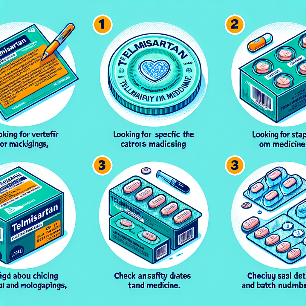 Cómo saber si tu Telmisartan es original