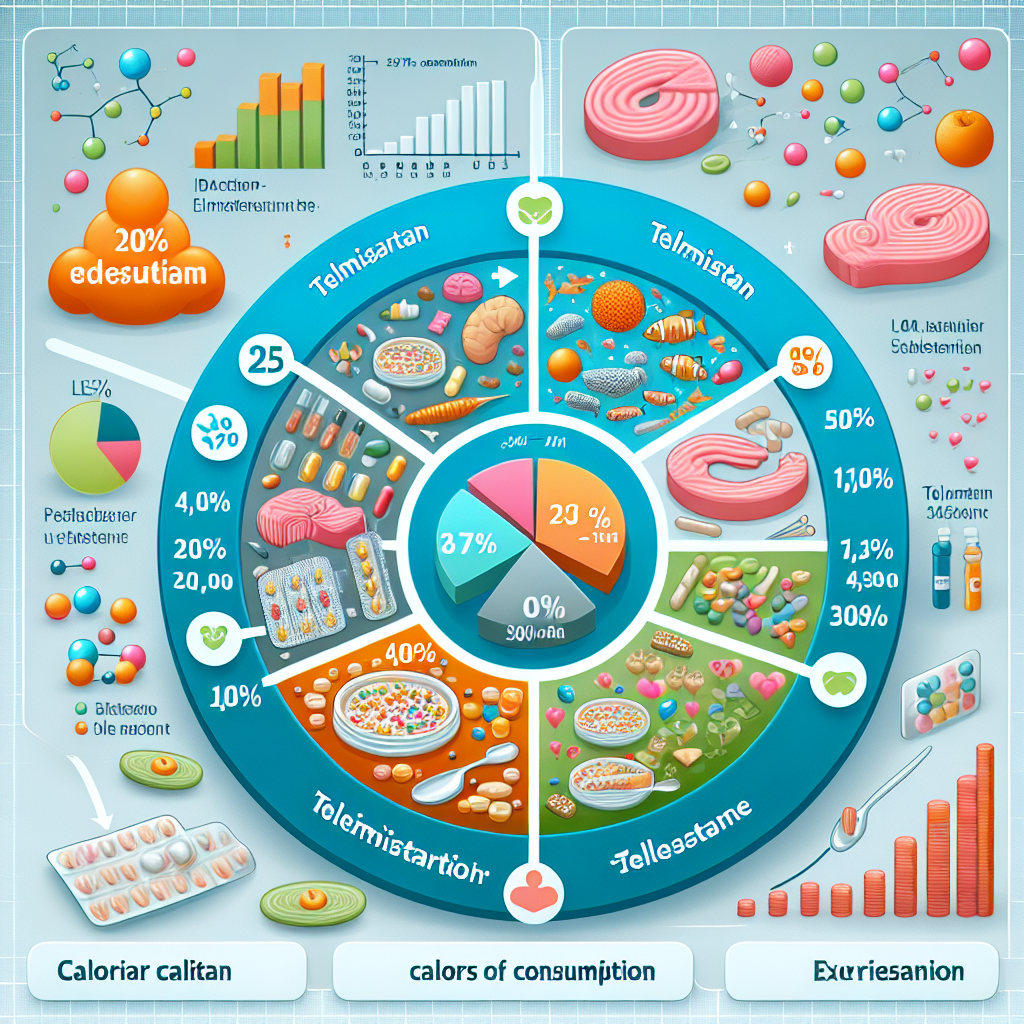 Cuánto impacta Telmisartan en tu consumo calórico