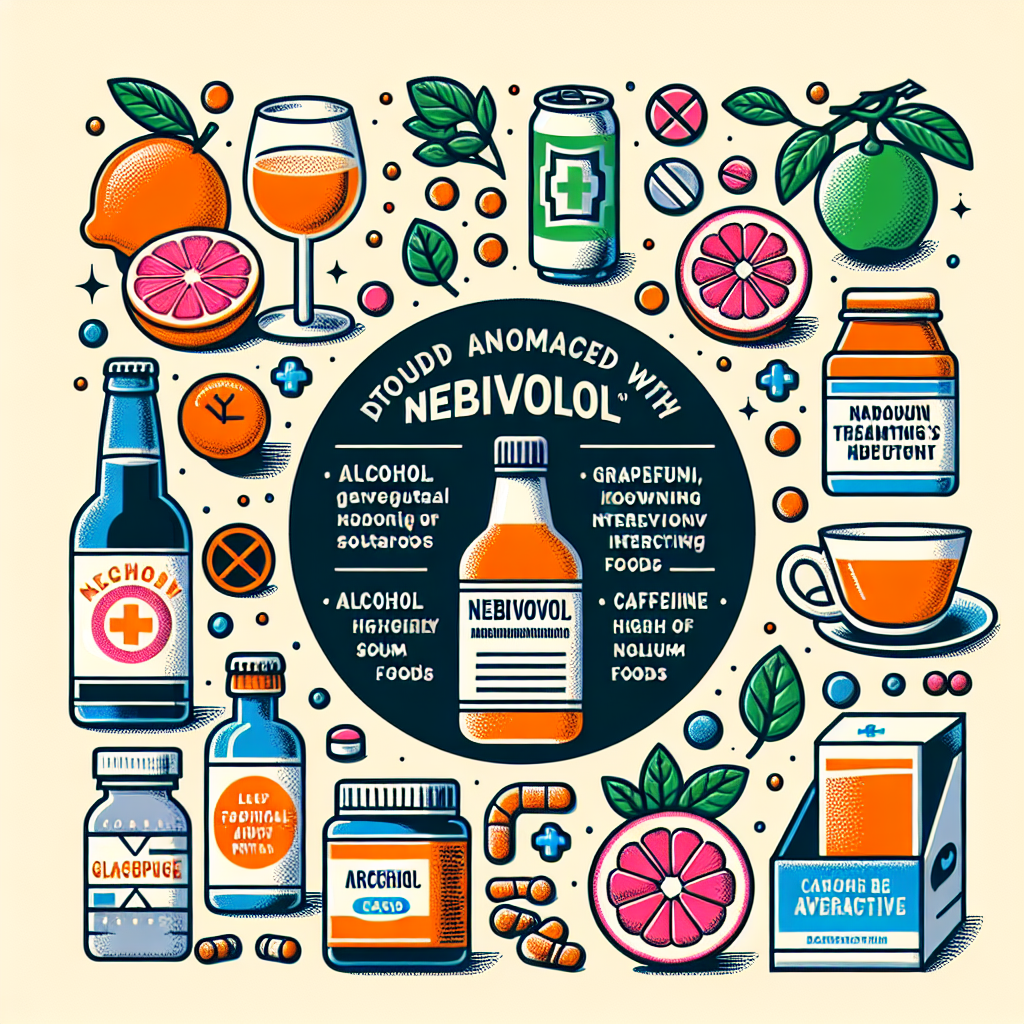 Qué evitar comer al usar Nebivolol