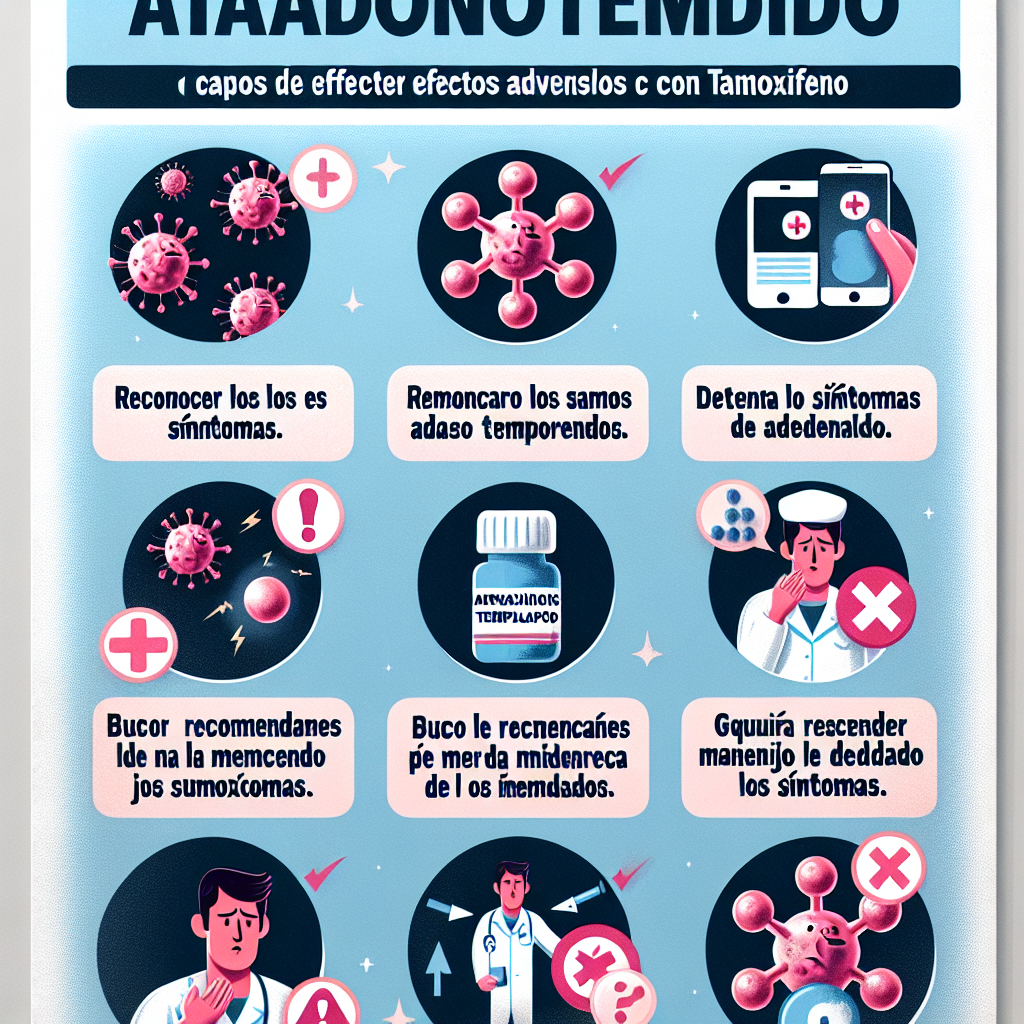 Qué hacer si aparecen efectos adversos con Tamoxifeno