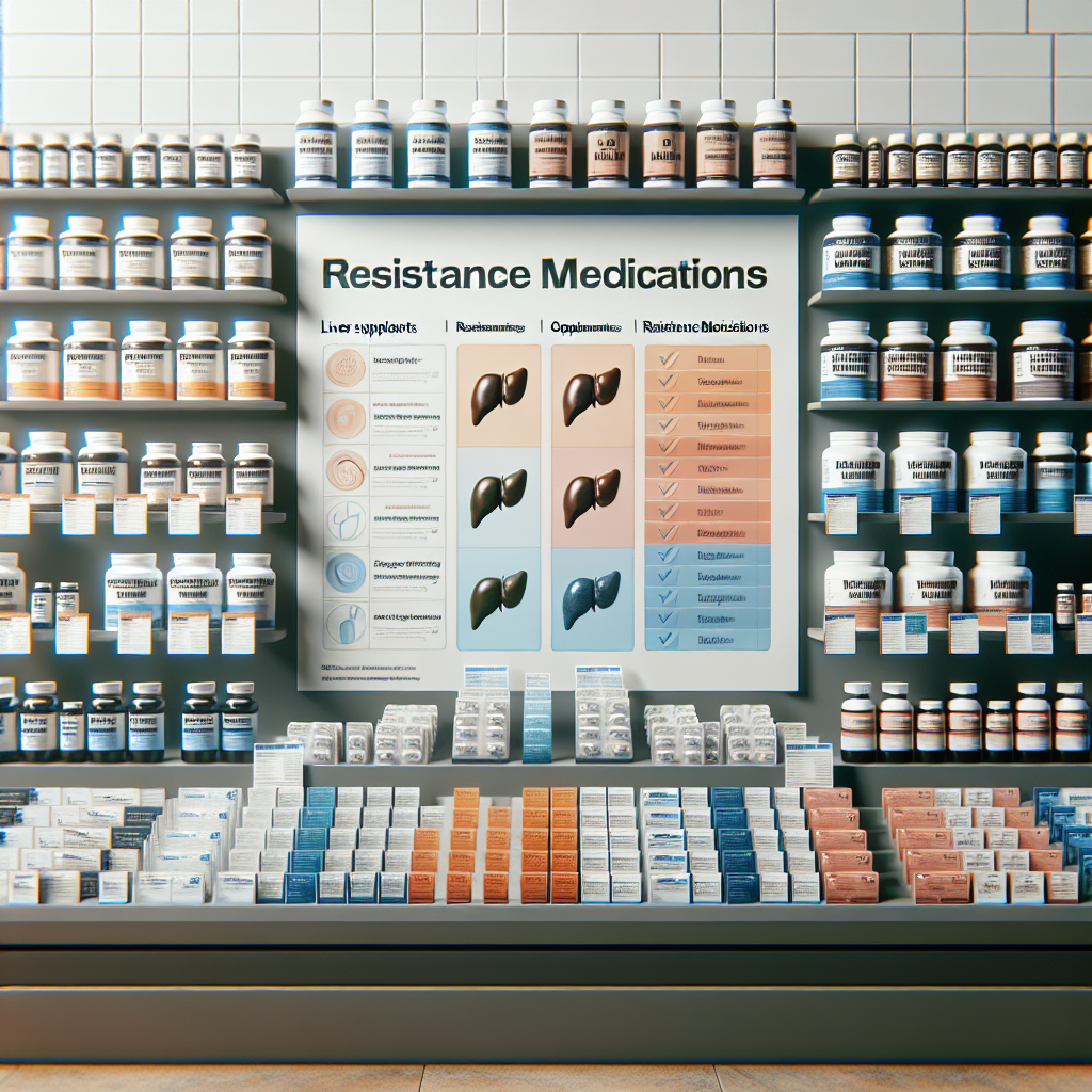 Qué suplementos hepáticos van mejor con Medicamentos de resistencia