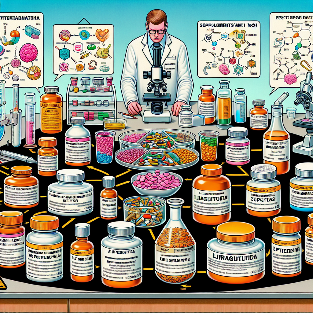 Qué tipo de suplementos no combinan bien con Liraglutida