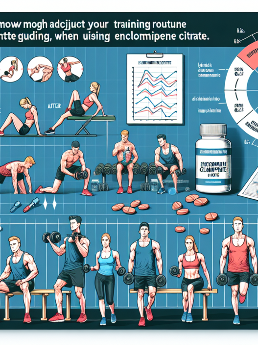 Cómo ajustar el entrenamiento al usar Enclomiphene citrate