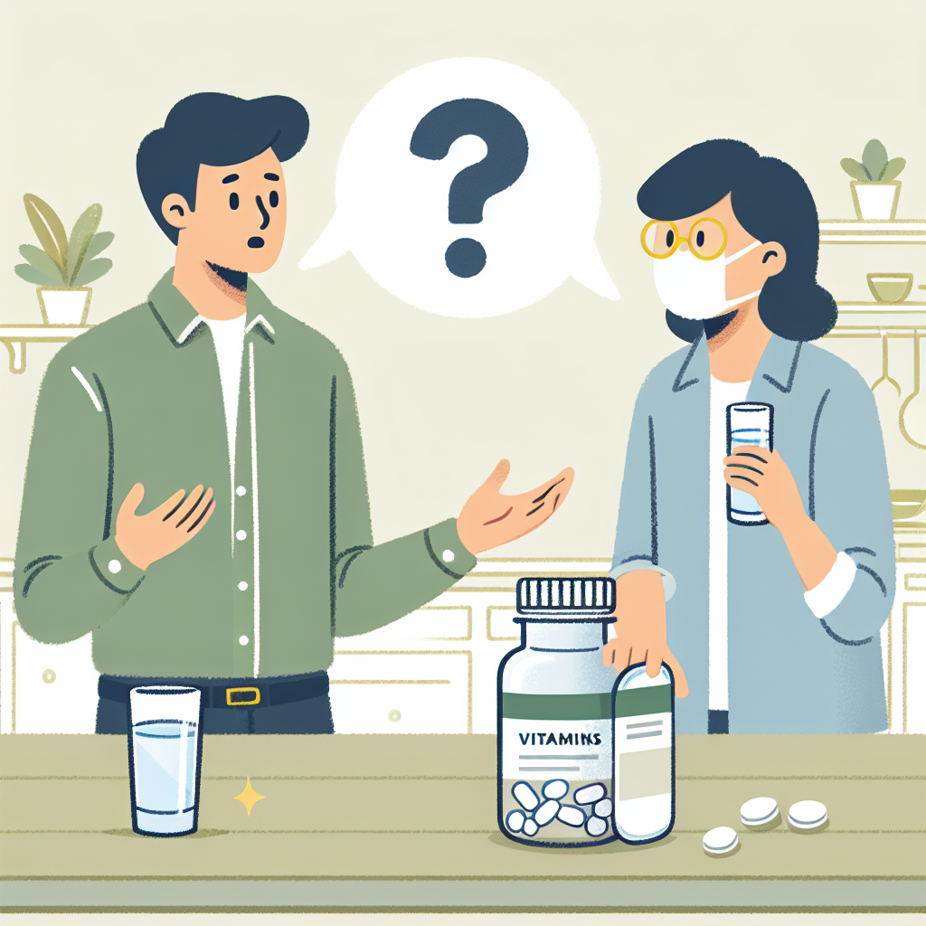 ¿Hay que ajustar el agua al tomar Vitamines?