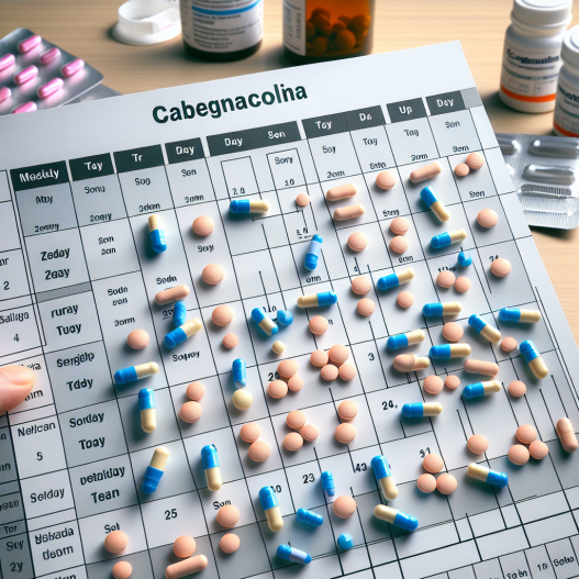 Protocolos semanales con Cabergolina