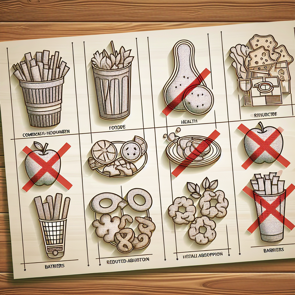 Qué alimentos pueden interferir con la absorción de Salud general