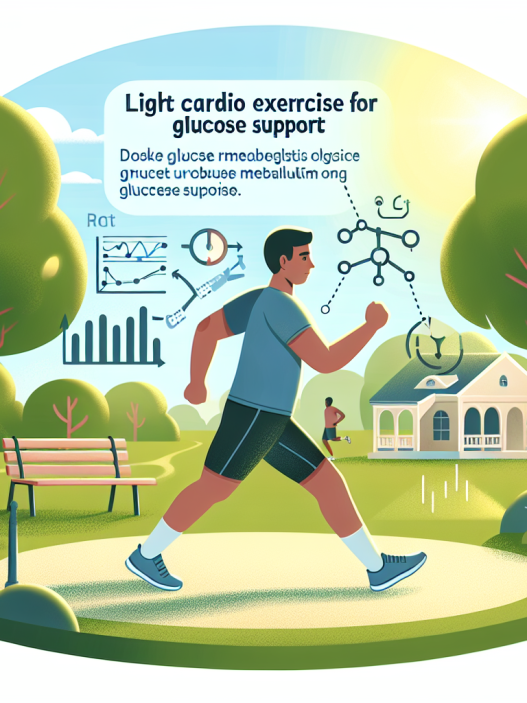 Qué tan importante es el cardio suave con Apoyo a la glucosa