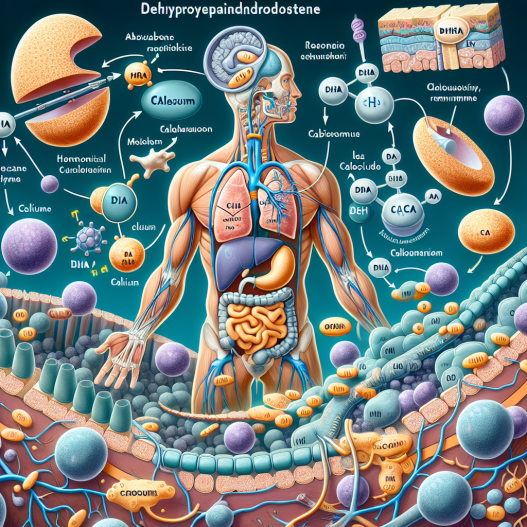 Cómo afecta Dehydroepiandrosteron al metabolismo del calcio