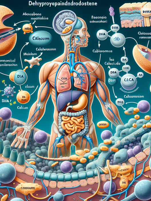 Cómo afecta Dehydroepiandrosteron al metabolismo del calcio