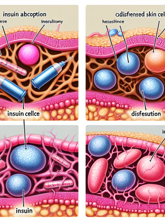 Cómo afecta Insulina a la piel y elasticidad