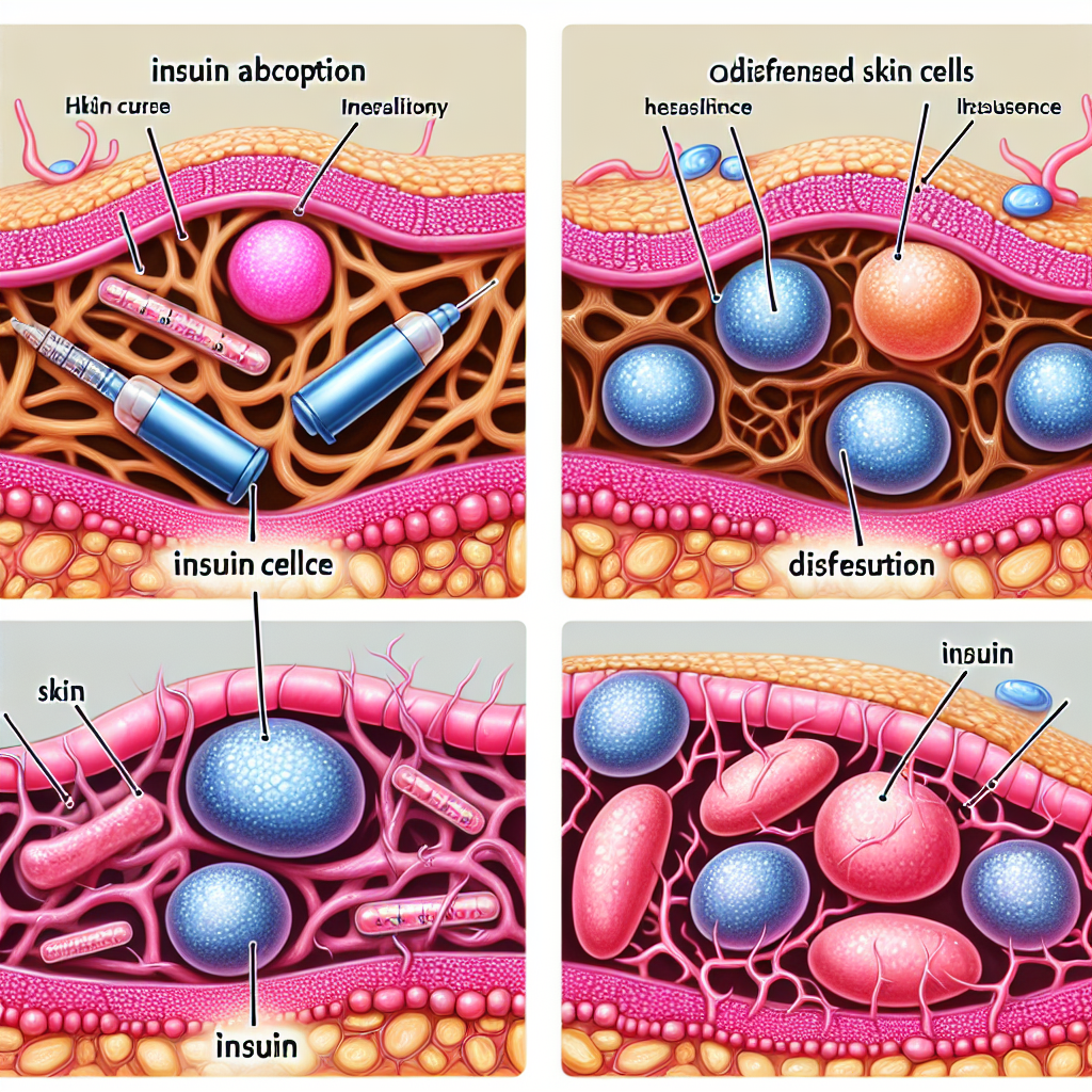 Cómo afecta Insulina a la piel y elasticidad
