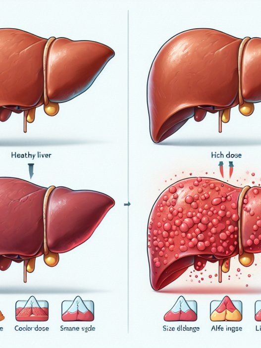 ¿Cómo reacciona el hígado a dosis altas de Dehydroepiandrosteron?