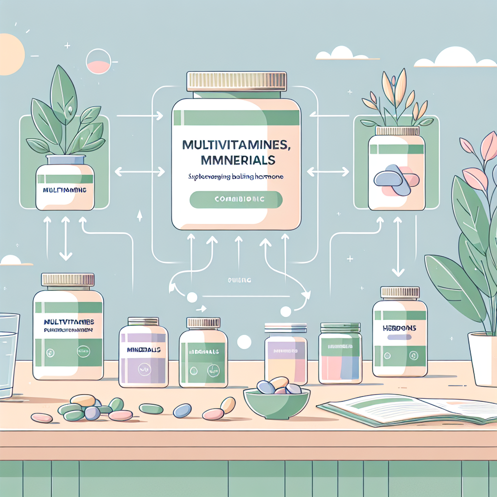 ¿Qué suplementos combinan bien con Estrés y equilibrio hormonal?